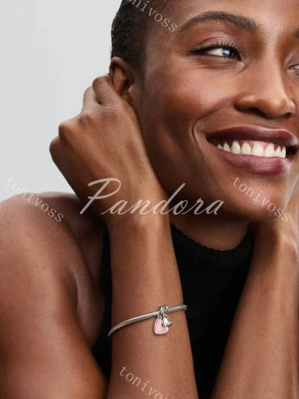 Pandora Splittable Mother & Daughter Dangle Charm
